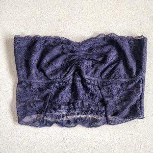 Free People Bandeau Strapless Lace Bralette
